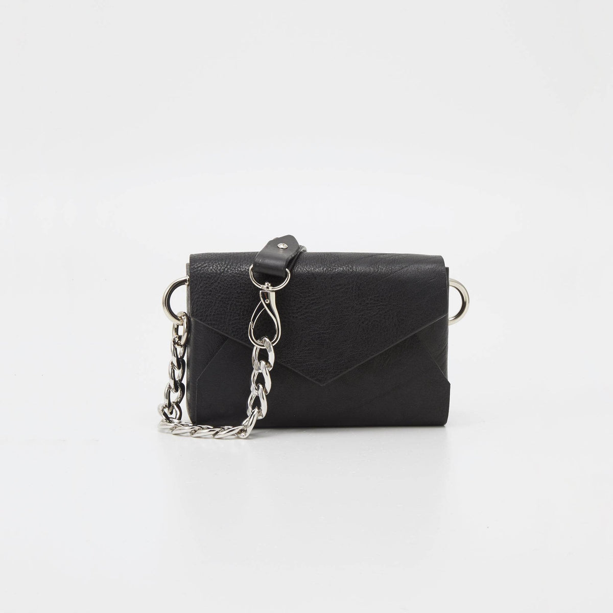 Handgefertigte Tasche aus Leder - Schwarz - Vanelion-Taschenwelt