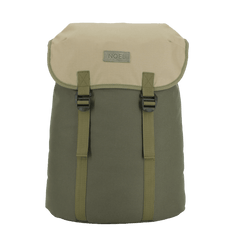 Noel Rucksack Cafe mit Schnallen - Khaki & Beige - Vanelion-Taschenwelt