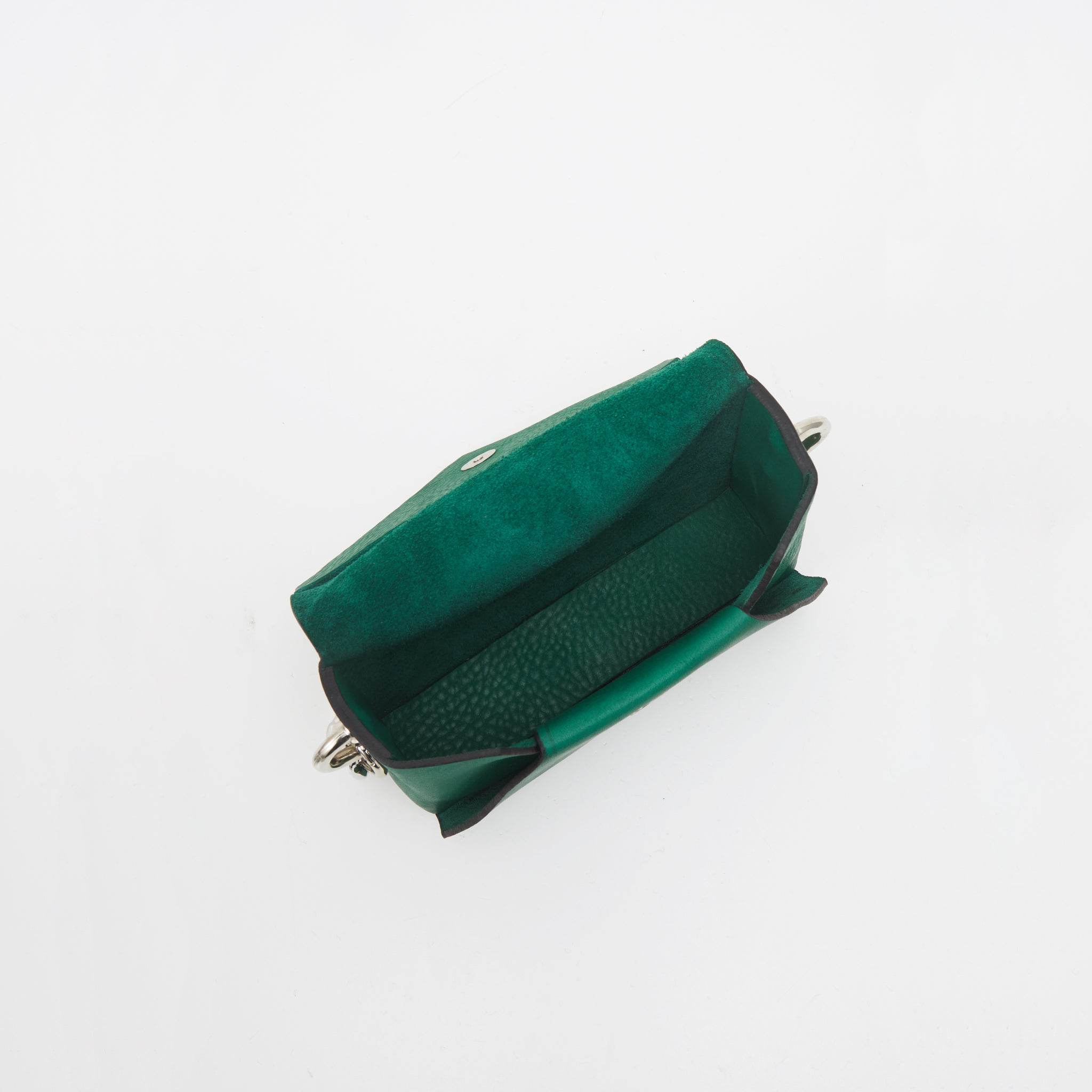 Handgefertigte Leder Tasche - Grün - Vanelion-Taschenwelt