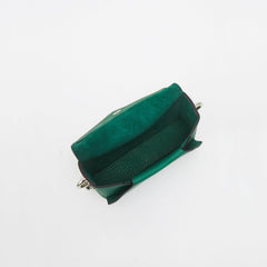 Handgefertigte Leder Tasche - Grün - Vanelion-Taschenwelt