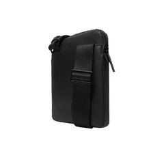 Kleine schwarze Umhängetasche für Herren mit Calvin Klein Logo