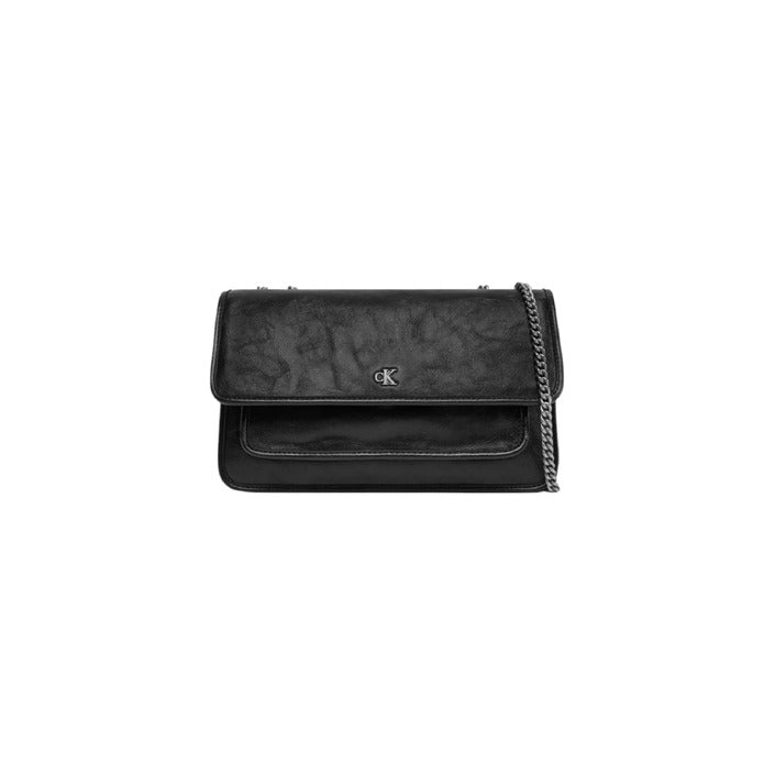 Calvin Klein Umhängetasche mit Kettenriemen in Schwarz