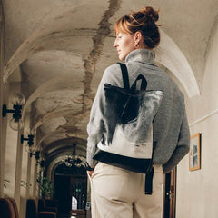 Rucksack - Black Watercolor - Vanelion-Taschenwelt