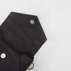 Handgefertigte Tasche aus Leder - Schwarz - Vanelion-Taschenwelt