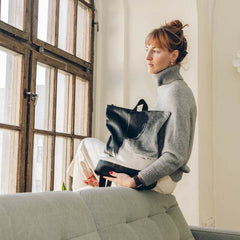 Rucksack - Black Watercolor - Vanelion-Taschenwelt