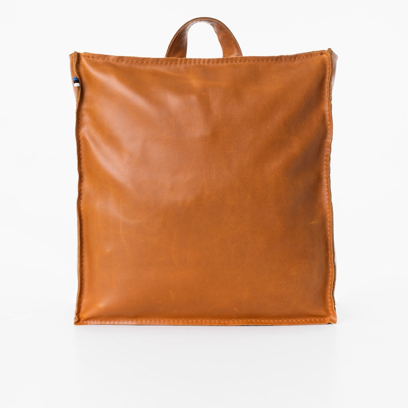 Folk 2 Leder-Rucksack - Caramel