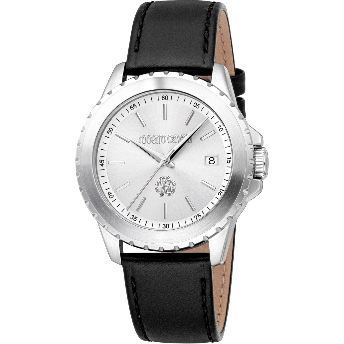Roberto Cavalli Herrenuhr – Silver Spirit: Zeitlose Eleganz am Handgelenk - Vanelion-Taschenwelt