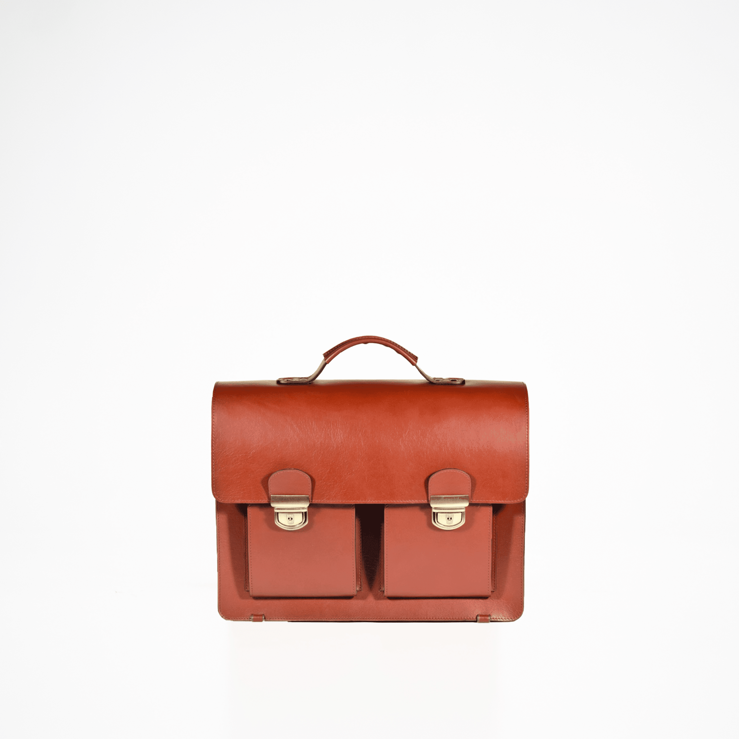 Aktentasche No. 35 - Cognac - Vanelion-Taschenwelt
