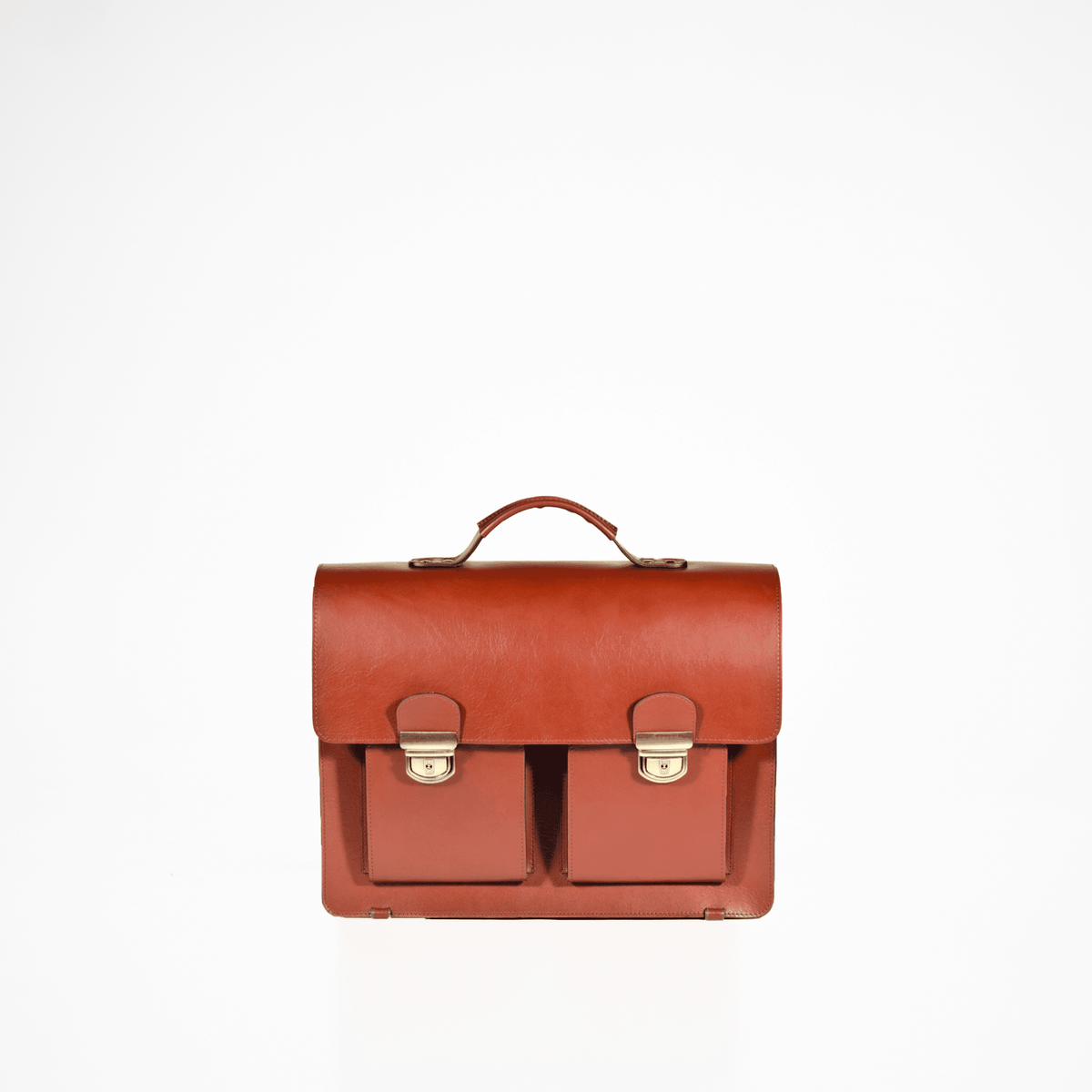 Aktentasche No. 35 - Cognac - Vanelion-Taschenwelt