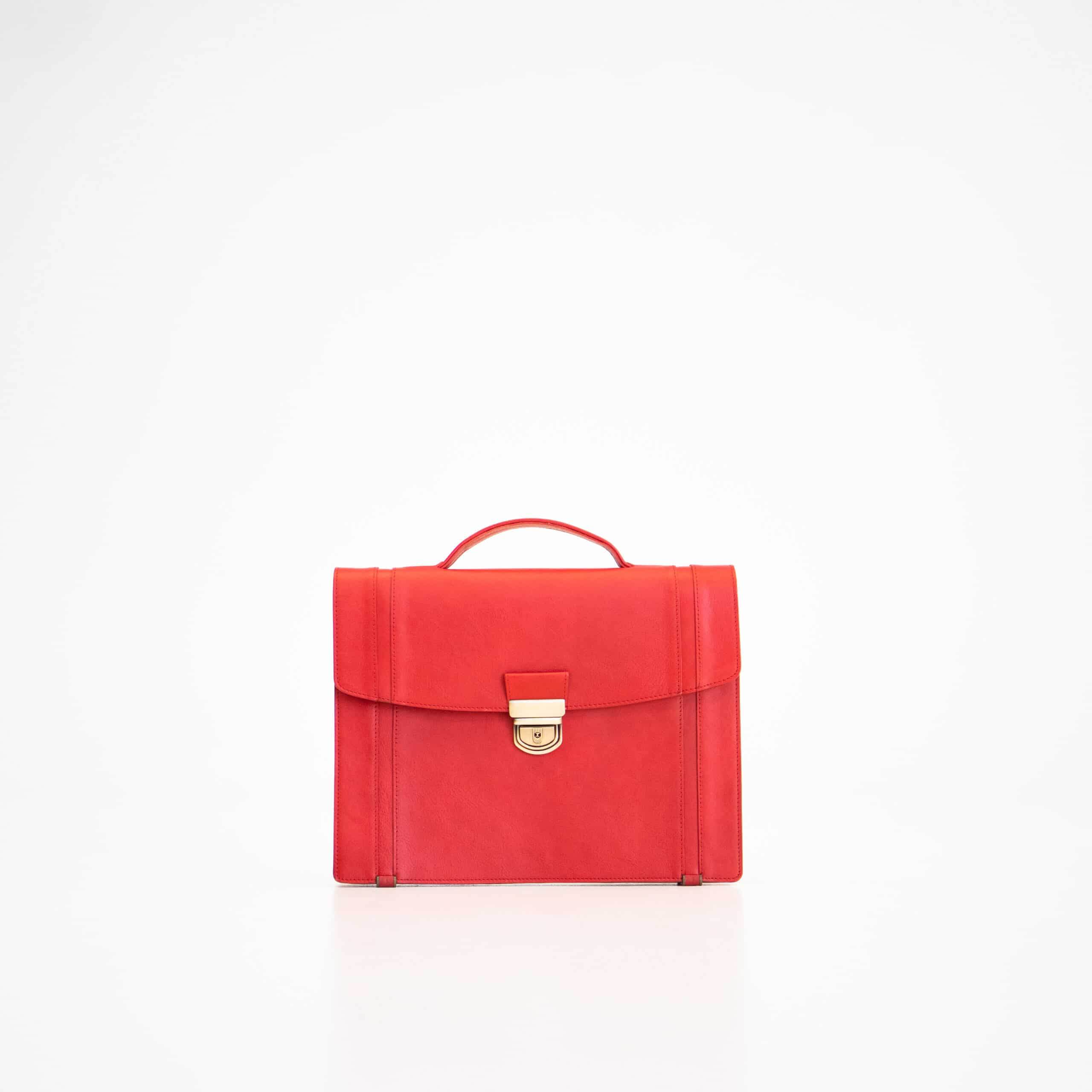 Aktentasche No. 21 - Rot - Vanelion-Taschenwelt