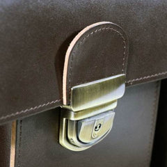 Aktentasche No. 35 - Dark Brown - Vanelion-Taschenwelt