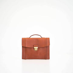 Aktentasche No. 21 - Cognac - Vanelion-Taschenwelt
