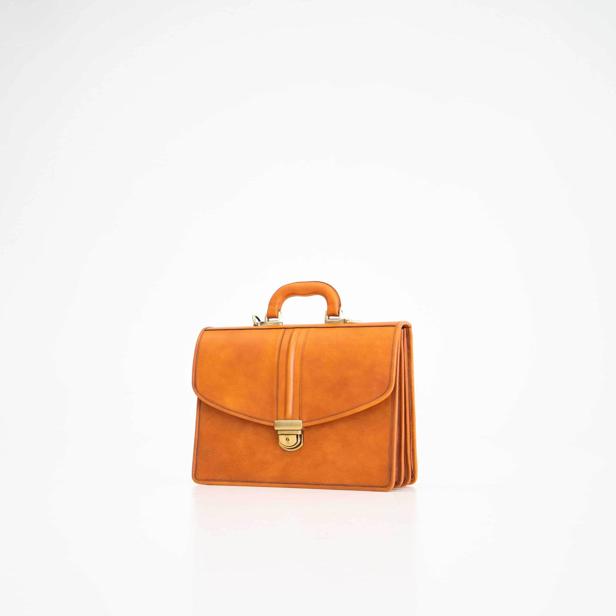Aktentasche No. 20 - Cognac - Vanelion-Taschenwelt