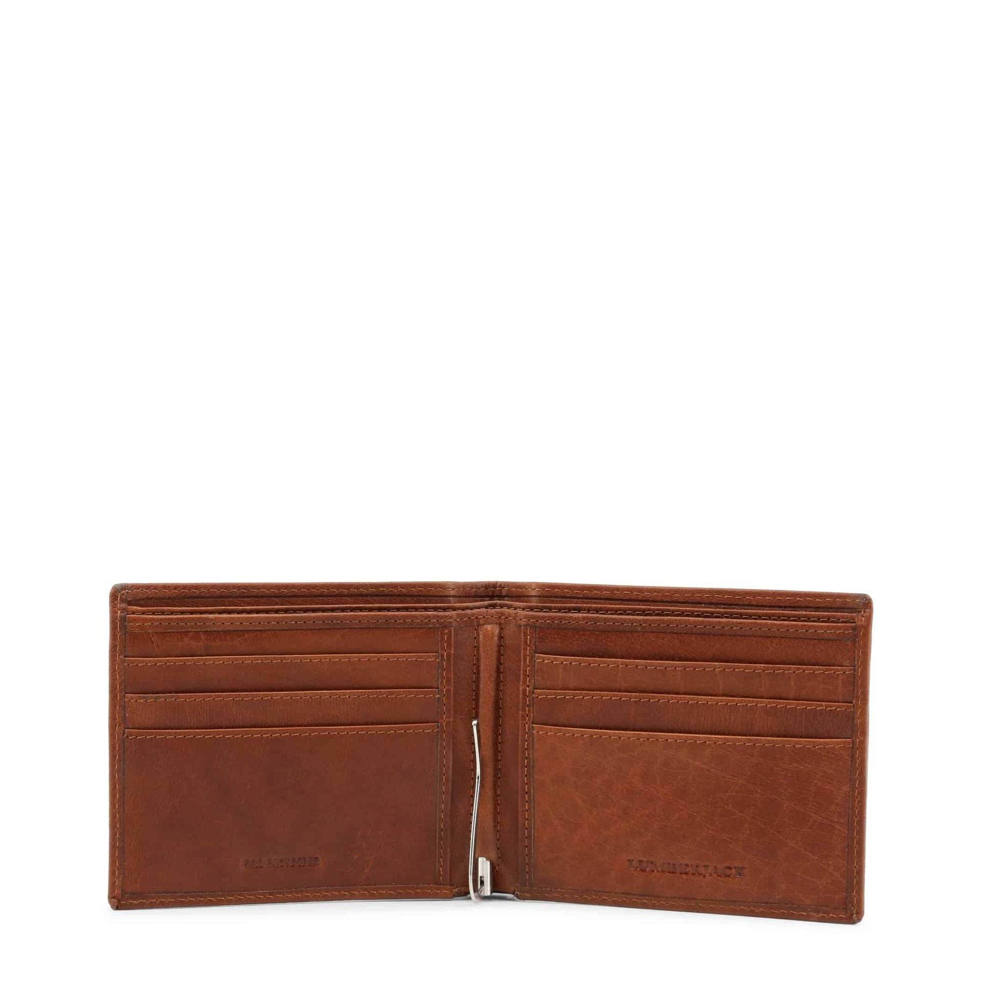 Lumberjack Herrenbörse Braun mit Geldklammer – Puristisches Leder-Design - Vanelion-Taschenwelt