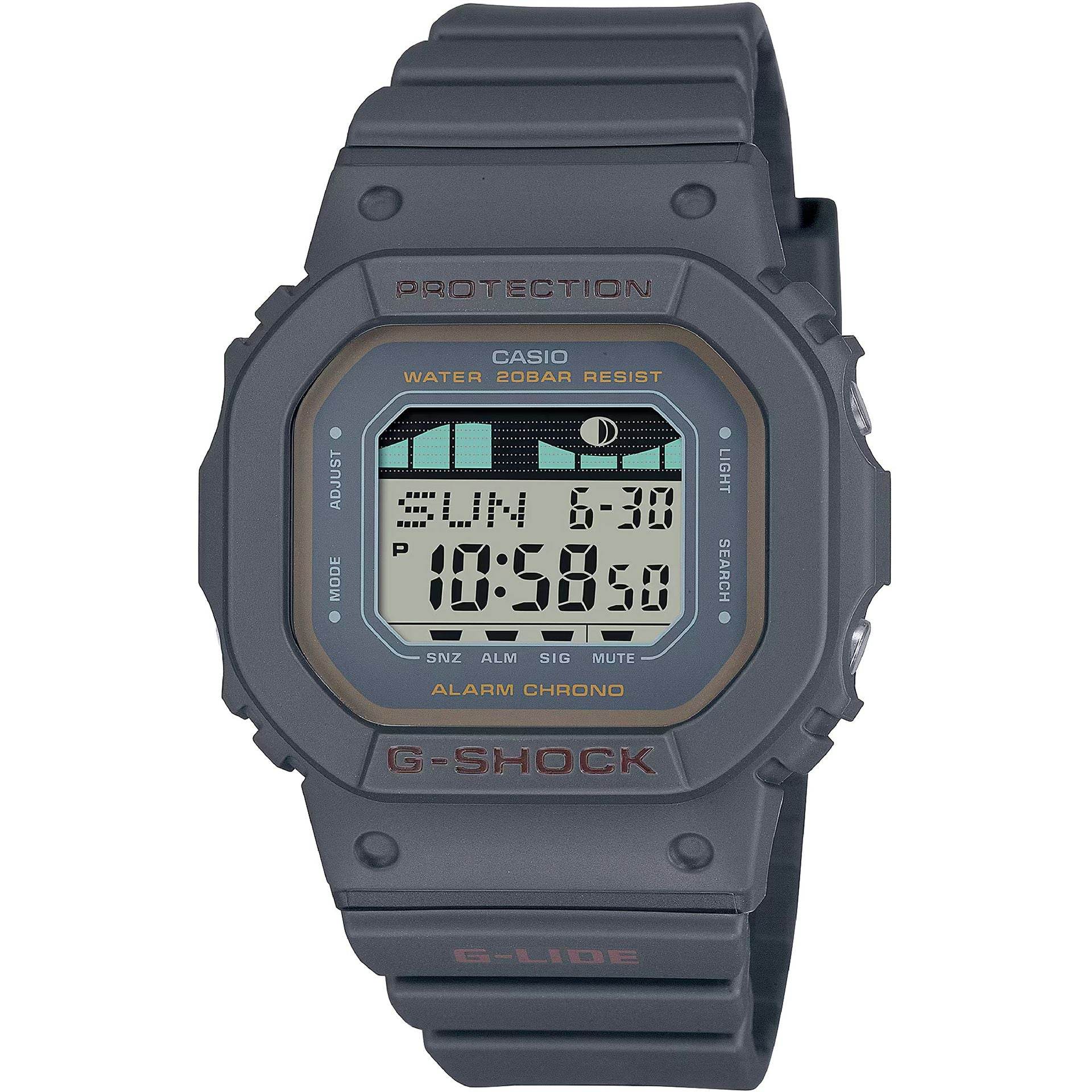 Casio G-Shock G-Lide GLX-5600 – Der perfekte Begleiter für Wellenreiter und Abenteuerfans - Vanelion-Taschenwelt