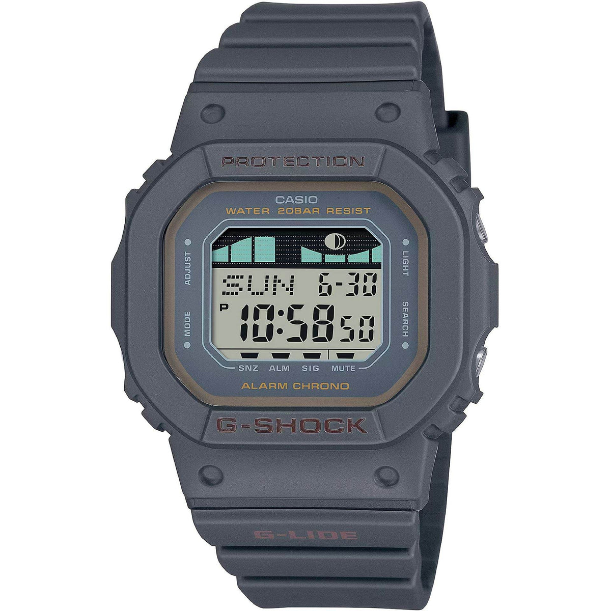 Casio G-Shock G-Lide GLX-5600 – Der perfekte Begleiter für Wellenreiter und Abenteuerfans - Vanelion-Taschenwelt