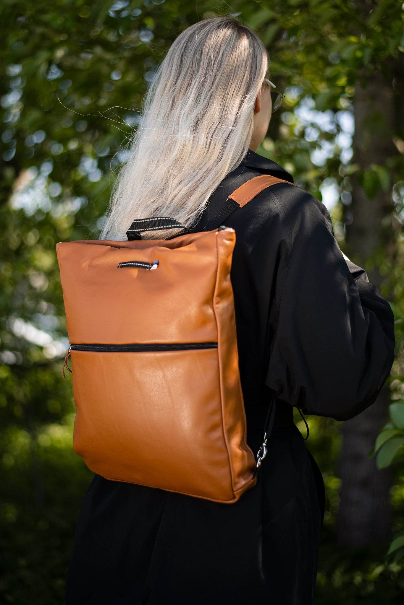 Barbara Lederrucksack - Calvados - Vanelion-Taschenwelt