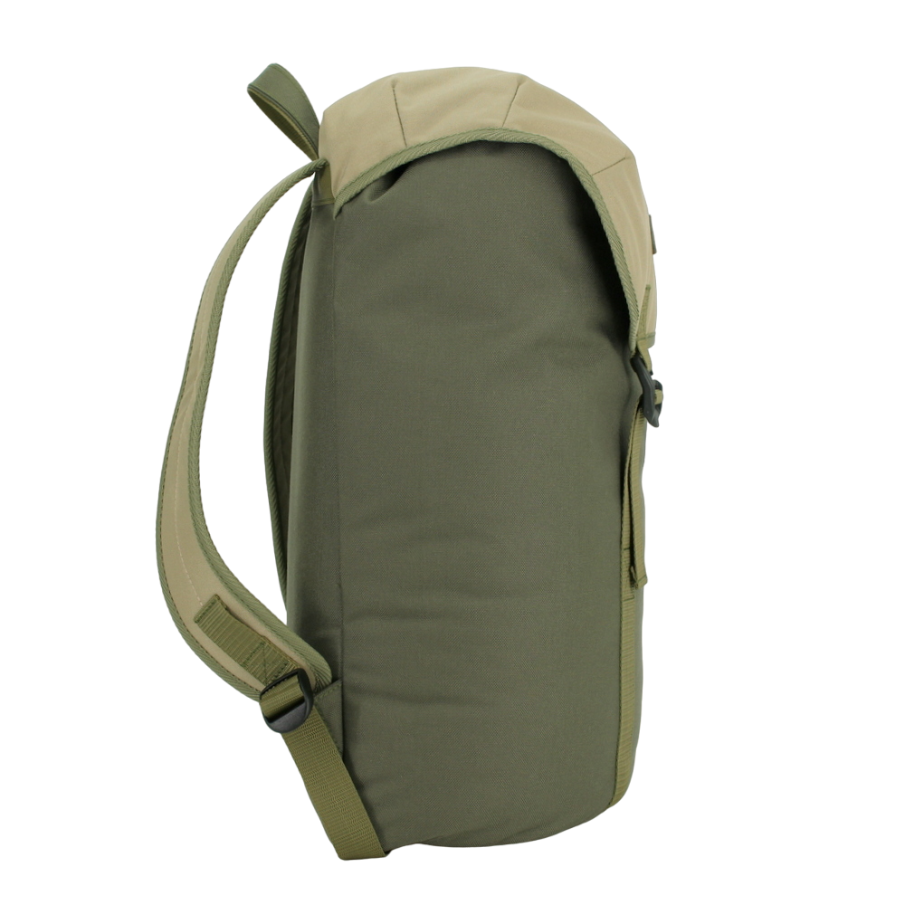 Noel Rucksack Cafe mit Schnallen - Khaki & Beige