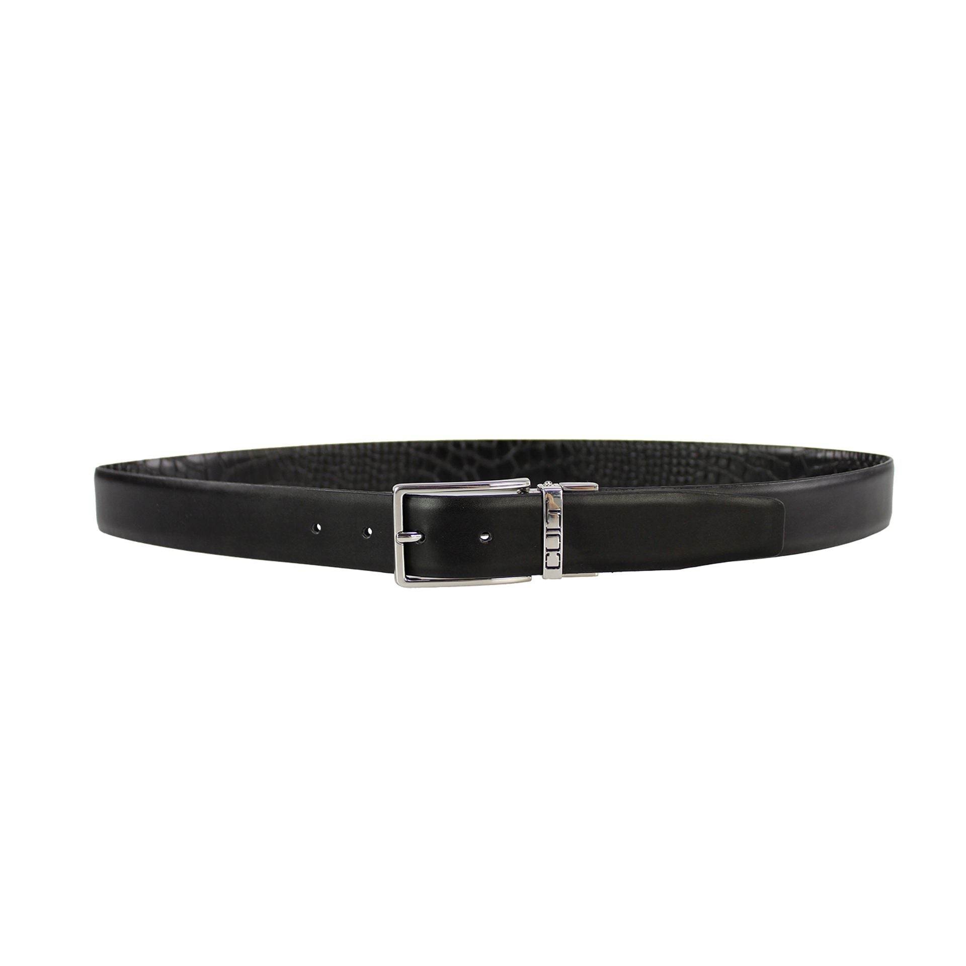 Cult Herren-Ledergürtel – Schwarzer Klassiker mit Charakter | 3,5 cm Breite - Vanelion-Taschenwelt