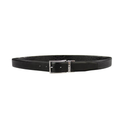Cult Herren-Ledergürtel – Schwarzer Klassiker mit Charakter | 3,5 cm Breite - Vanelion-Taschenwelt