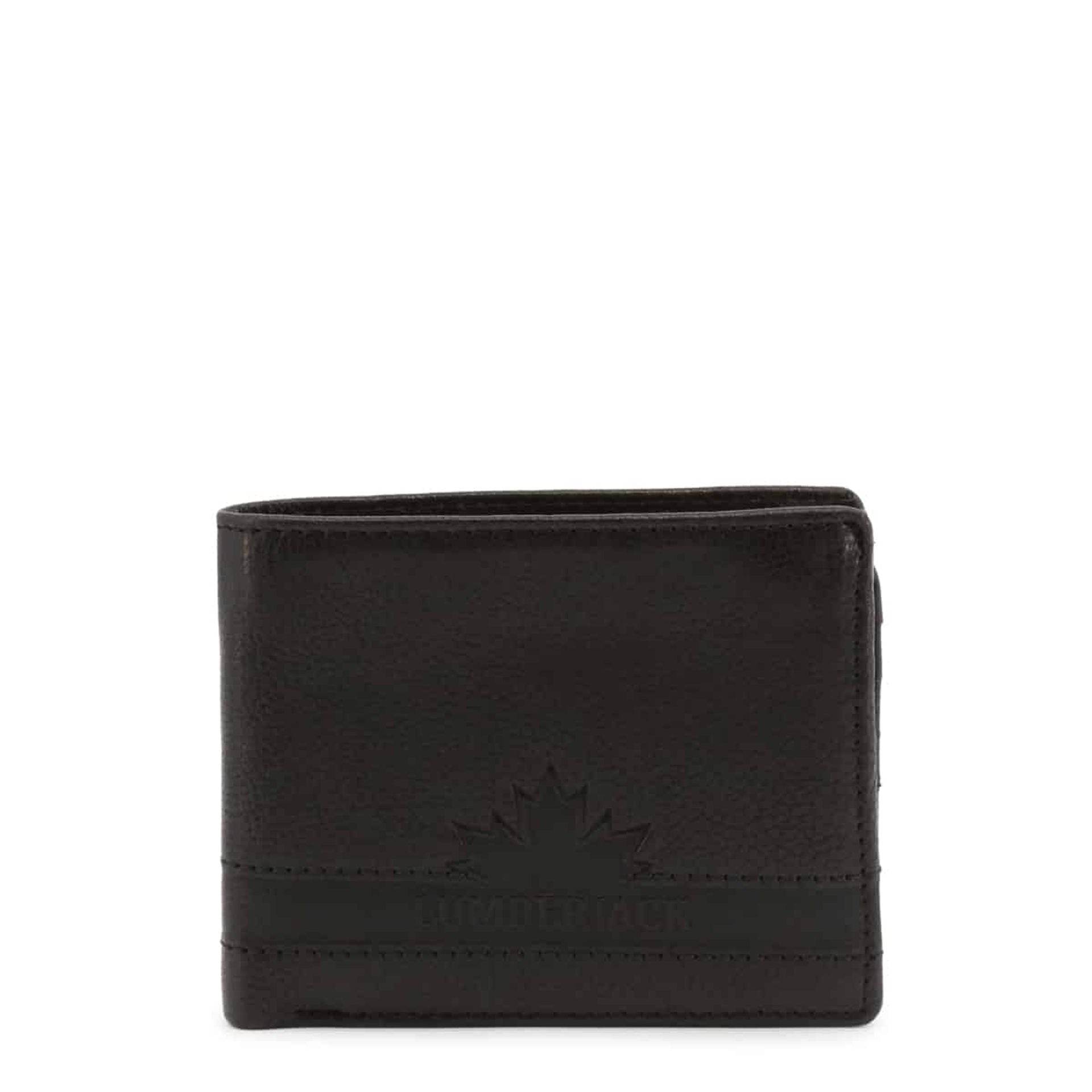 Lumberjack Herrenbörse Schwarz mit Münz- und Ausweisfach – Robust & Alltagstauglich - Vanelion-Taschenwelt