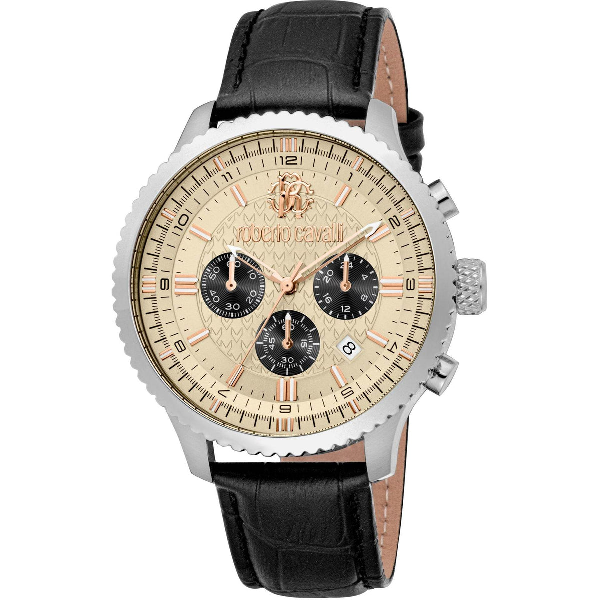 Roberto Cavalli Herrenchronograph – Stilvolles Statement am Handgelenk - Vanelion-Taschenwelt
