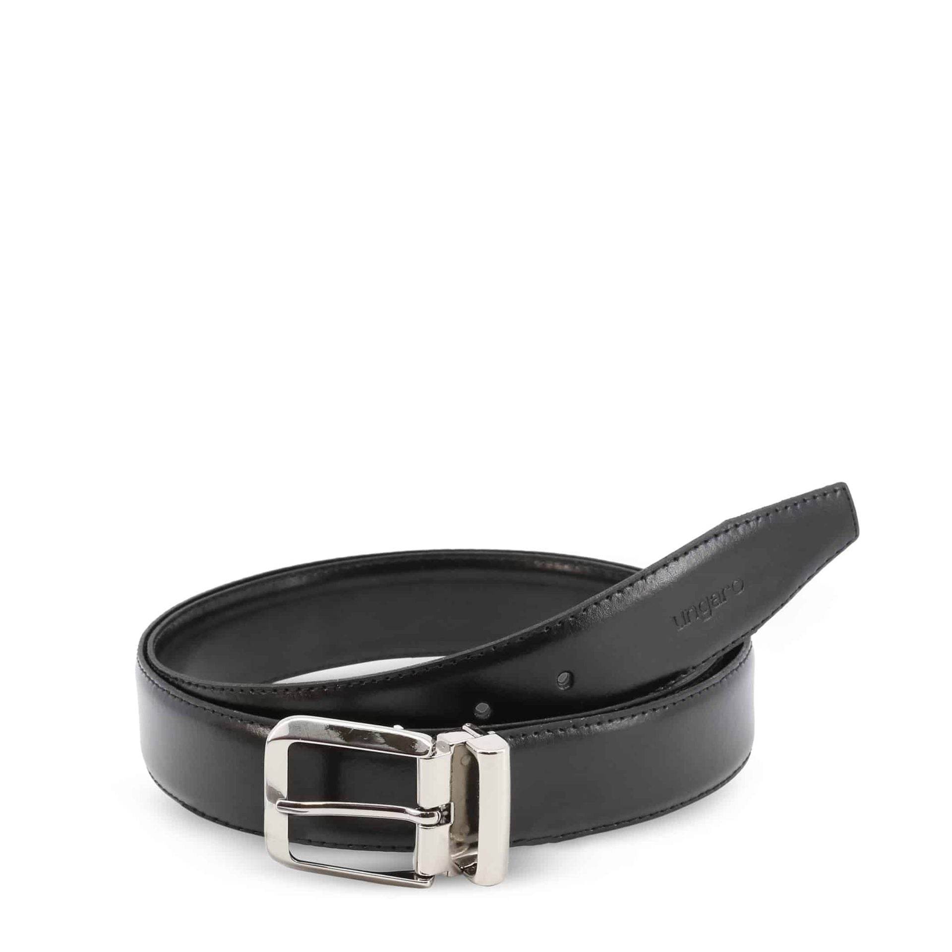 Ungaro Herren-Gürtel – Reversibel Schwarz/Schwarz - Vanelion-Taschenwelt