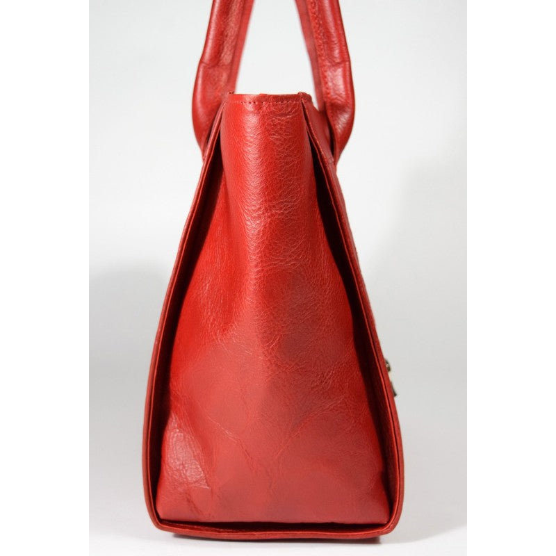 Lederhandtasche Nr. 35-29 - Cognac