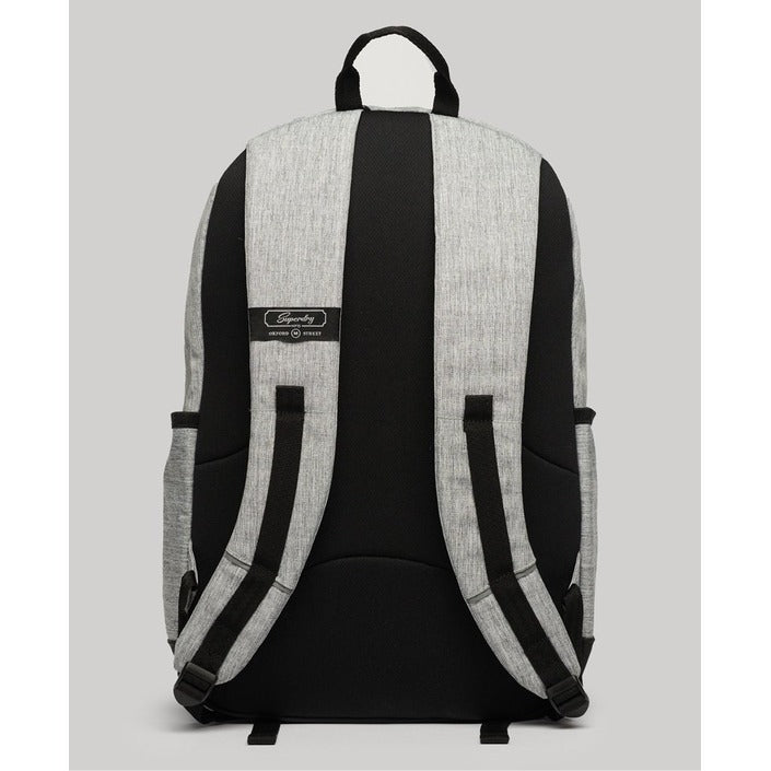 Superdry Herren-Rucksack Grau – Vintage-Logo & Urban Style
